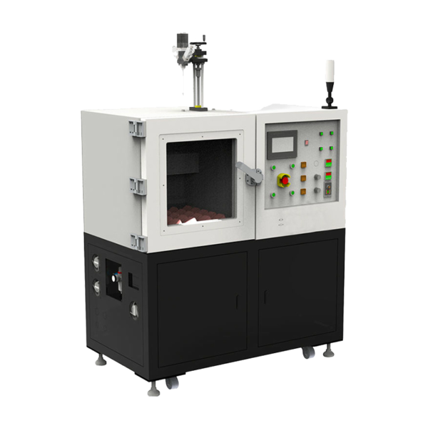 AUTOMATIC DOUBLE LIQUID VACUUM GLUE FILLING MACHINE